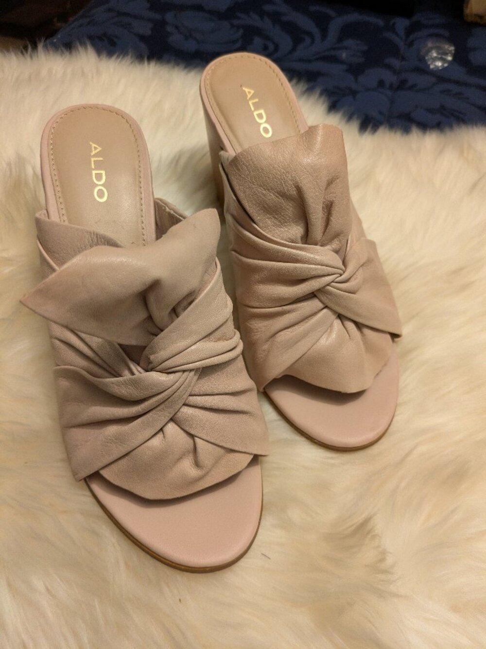 Soft Leather Slide Sandal - Picture 3 of 7